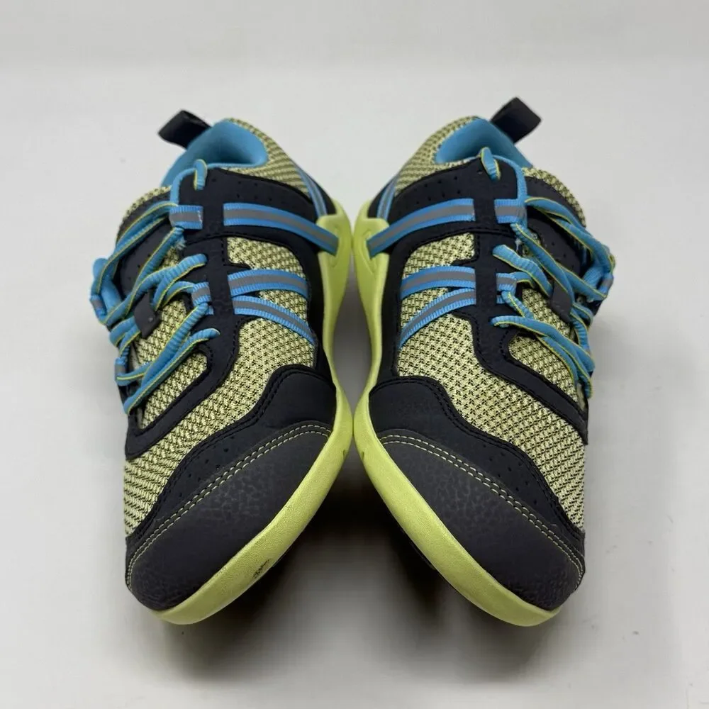 Xero Ipari Prio Barefoot Shoes Womens 8.5 Blue Citron Minimalist Sneakers